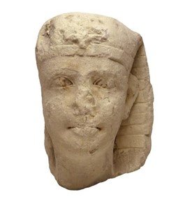 Keizershoofd als farao - © Musée royal de Mariemont – website Bozar